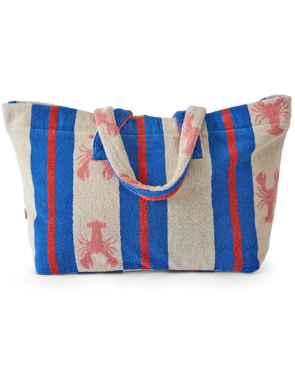 Oversized Beach Bag (Lobster Fan Club)
