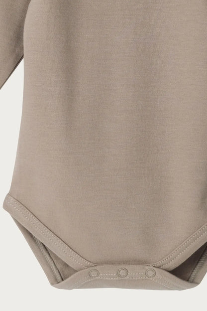 Long Sleeve Bodysuit (Walnut)