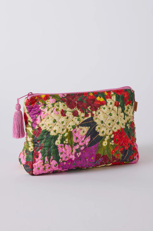 Australian Bush Quilted Toiletry Purse
