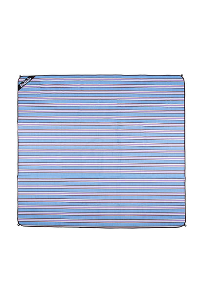 Picnic Mat (Choc Blue Stripe)