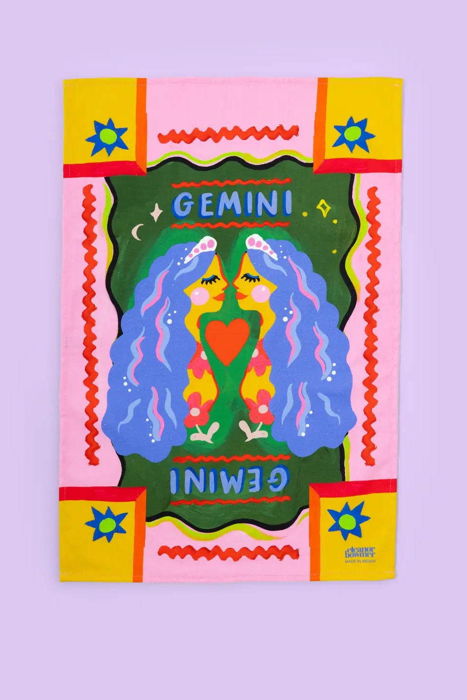 Zodiac Tea Towel (Gemini)