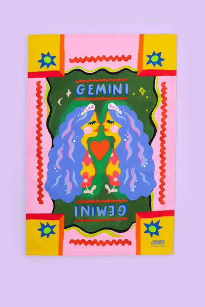 Zodiac Tea Towel (Gemini)