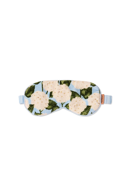 Velvet Eye Mask (Hydrangea Blue)