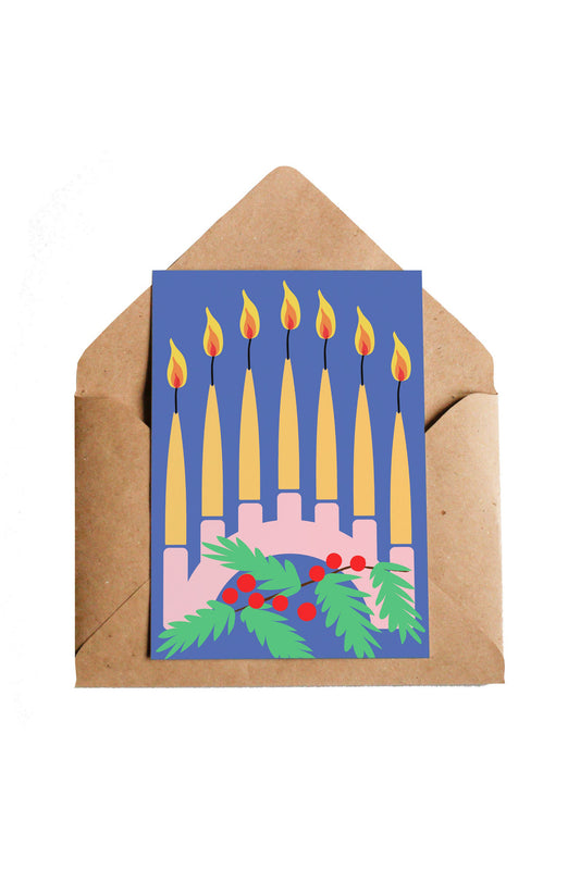 Candelabra Card