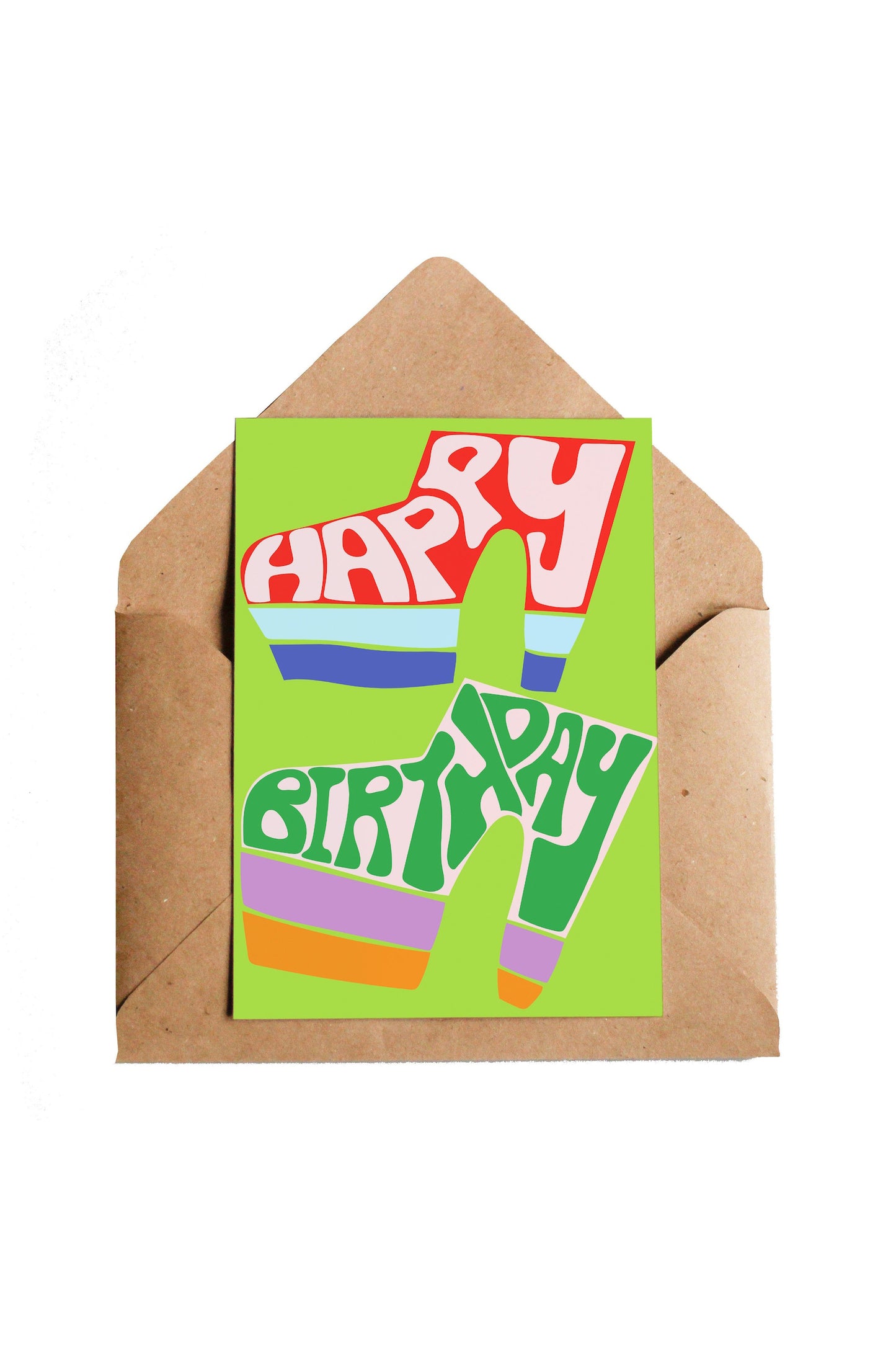 Birthday Boots Card