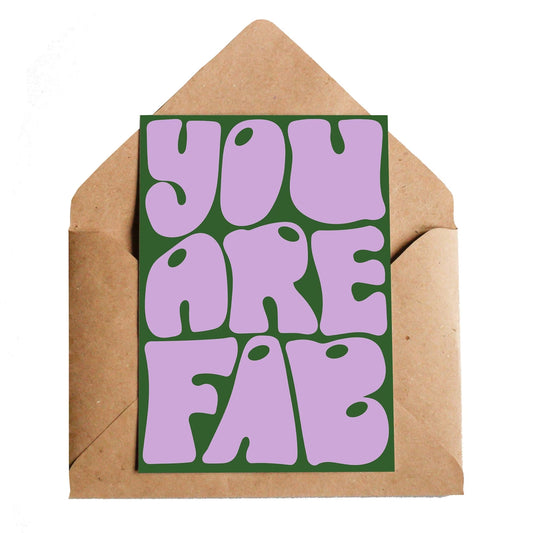 You Are Fab Card