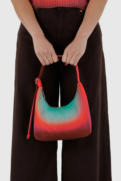 Mini Nylon Shoulder Bag (Rain)