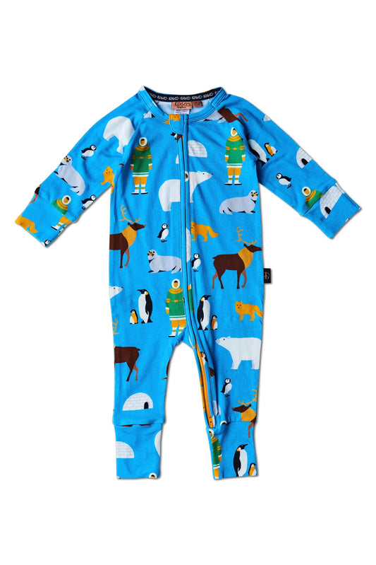 Arctic Circle Zip Romper