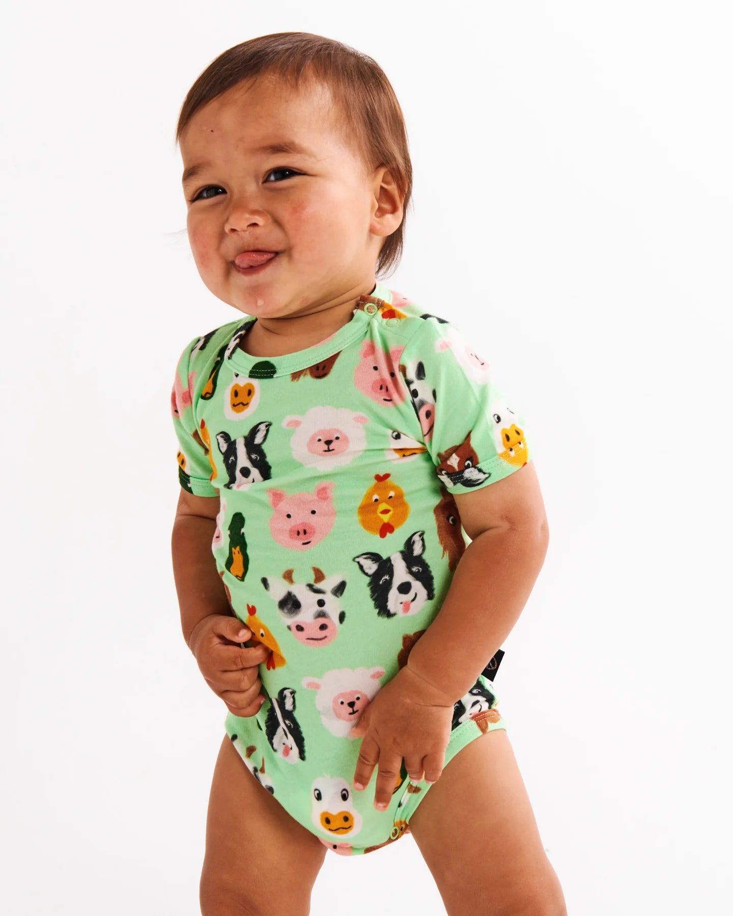 Farm Friends S/S Romper