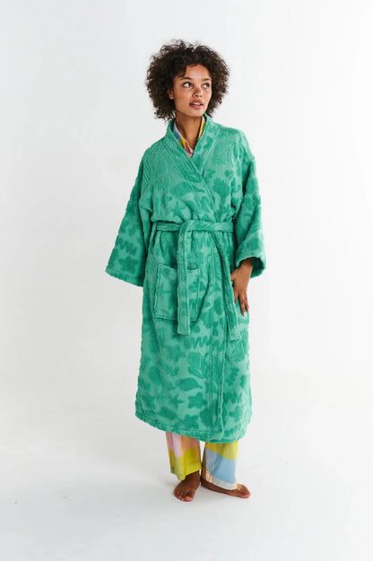 Jade Rock Pool Terry Bath Robe