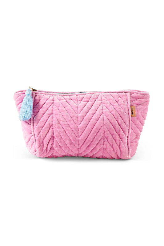 Candy Crush Velvet Toiletry Bag