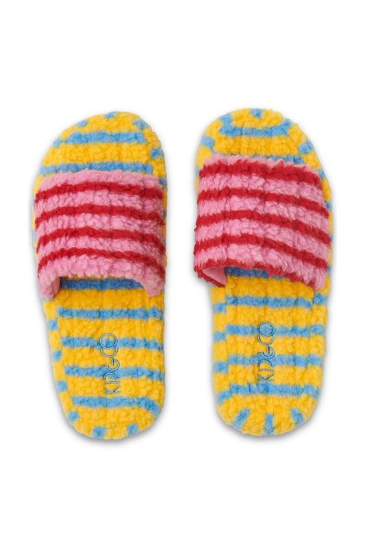 Hawaiian Dreams Sherpa Slippers