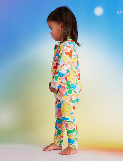 Little Billabong LS Zip Up Romper