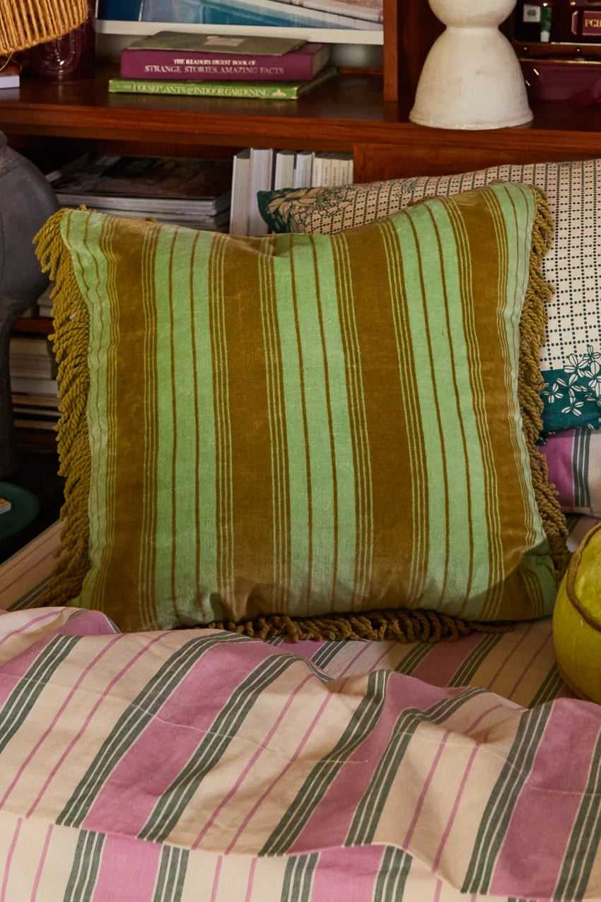 Brigitte Velvet Cushion (Kent)