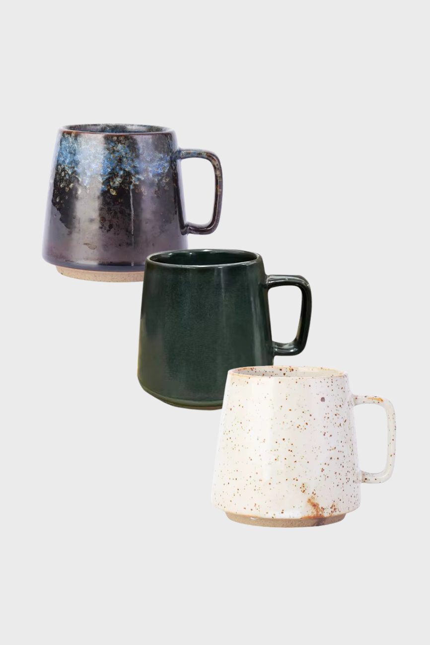350ml Stone Mug (Blue Wash)