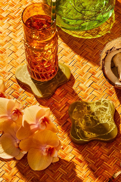 Malorie Coasters / 2pc Set (La Palma)