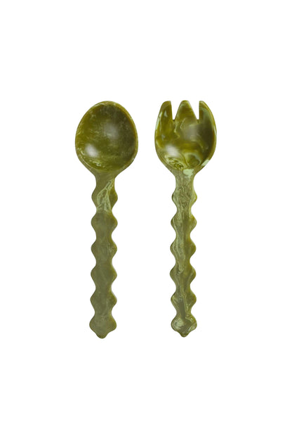 Gisele Salad Servers (La Palma)