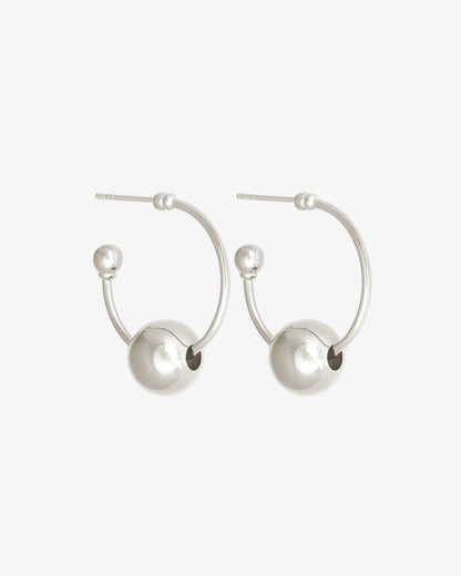 Alba Hoops (Silver)