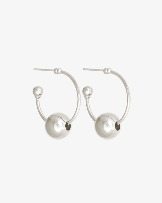 Alba Hoops (Silver)