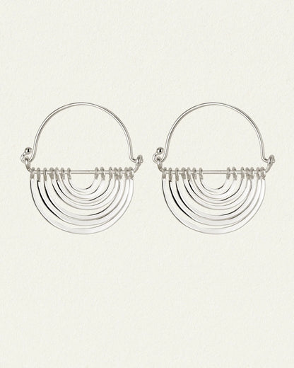 Baye Earrings (Silver)