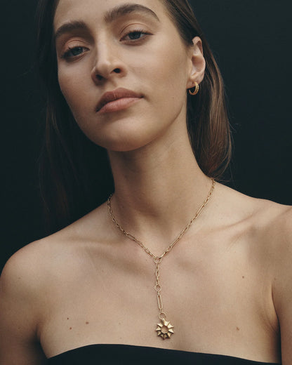 Calypso Lariat Necklace (Gold)