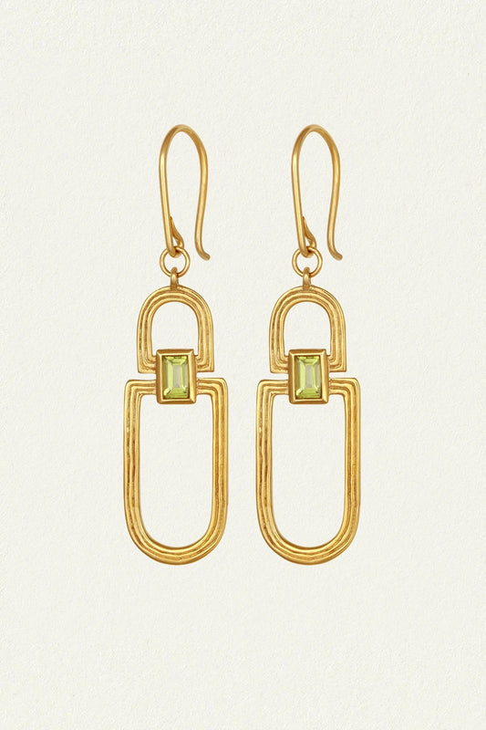 Vault Earrings (Gold Vermeil)