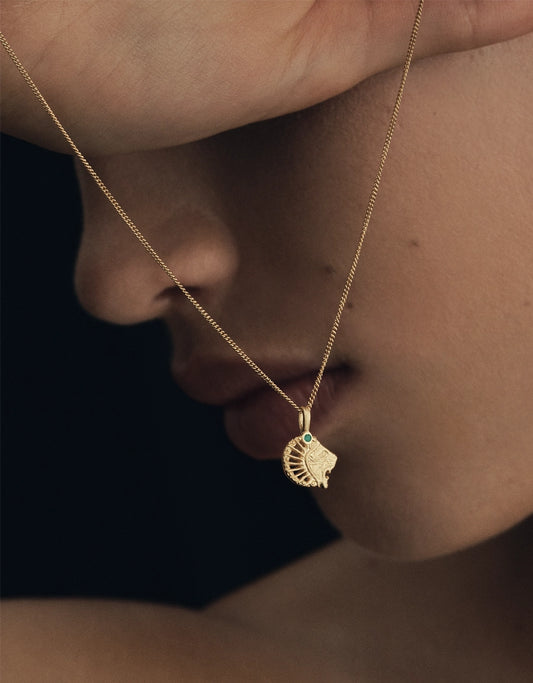 Babylon Small Necklace (Gold Vermeil)