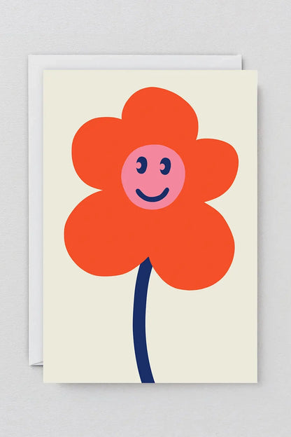 Happy Flower Art Card