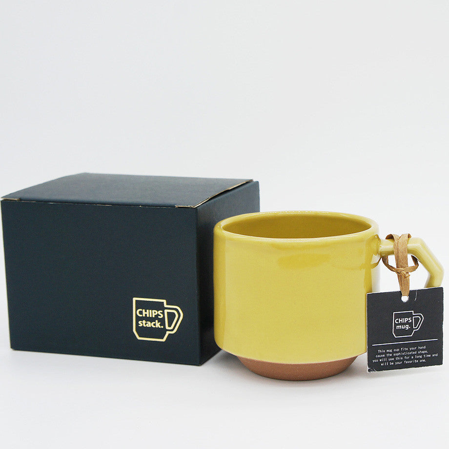 Chips Stack Mug (Mustard) 280ml