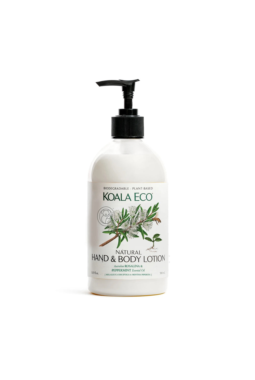 Natural Hand and Body Lotion (Rosalina and Peppermint)